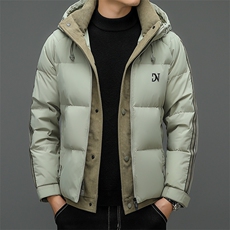 2022中青年白鸭绒时尚加厚保暖假两件休闲羽绒服外套XY8226-P285，男装羽绒服，星座1105-3