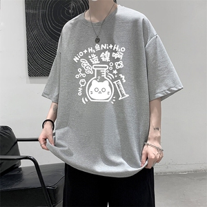 华夫格t恤男短袖男大码五分袖 HT73421-P22图片