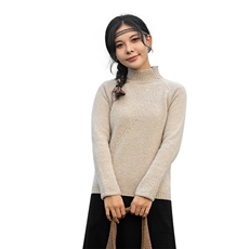 半高领羊毛衫女套头2024年新款秋冬季保暖打底衫，女装羊毛衫，赛冬羊绒