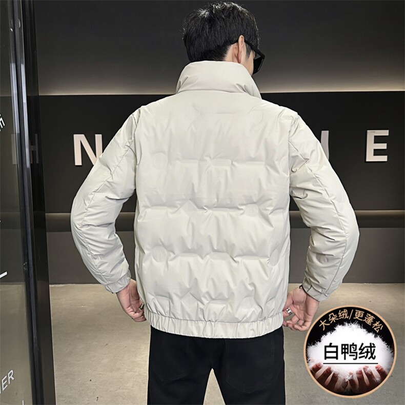 8808-P120【标50%白鸭绒】2025新款男士羽绒服立领保暖夹克,男装夹克,星座507A（原星座306B-2）