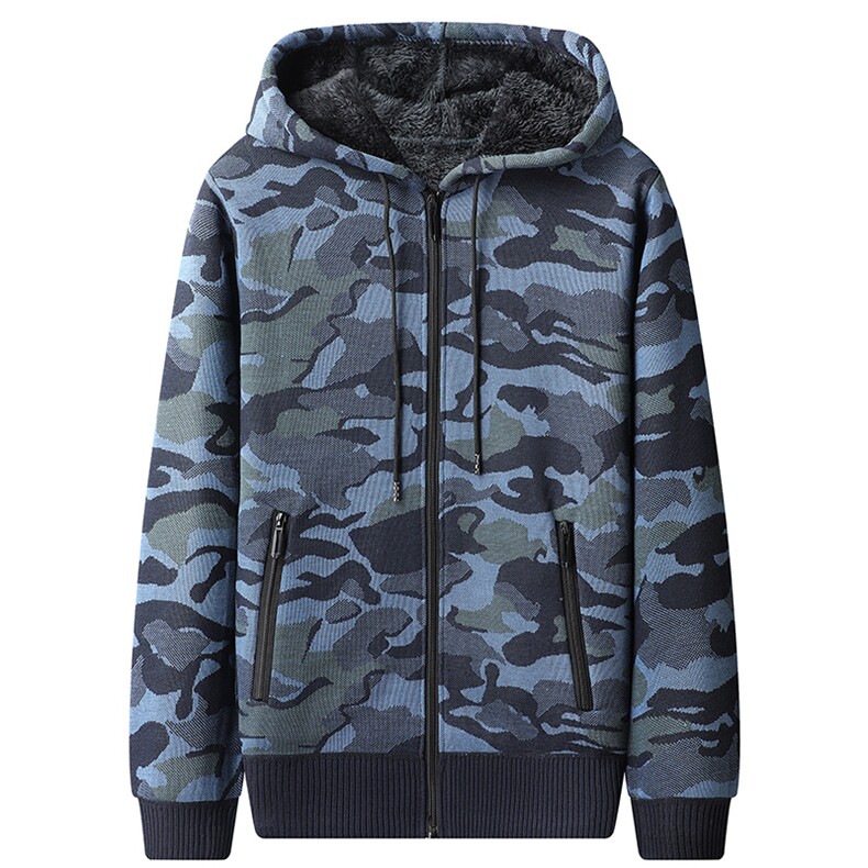 品质好秋冬季新款男士休闲连帽毛衣外套百搭加绒夹克8866-P48元，男装针织衫/毛衣，星座1706