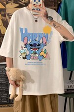 DX17077-P20纯棉短袖t恤男大码半袖打底衫宽松体恤衫海报风，男装T恤，电商A040