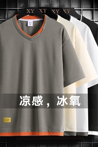 夏季短袖网格挂拍休闲宽松潮牌百搭短袖T恤男TC3138RK01-P30控50图片