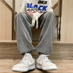 秋季新款休闲裤男束脚裤宽松D329-QM532-P50-控68图片