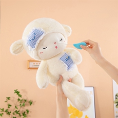 瞌睡/奶嘴磁吸小羊公仔毛绒玩具娃娃儿童睡觉抱枕靠枕送女生