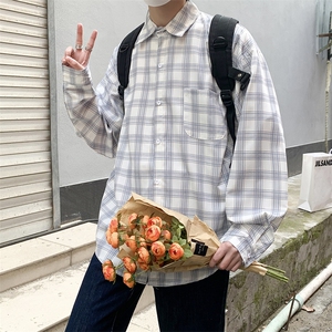 长袖衬衫男港风潮流AC925P33图片