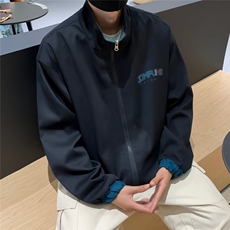 两面穿外套男款春秋季新款设计感小众美式高街潮牌飞行员夹克，男装夹克，星座716-3