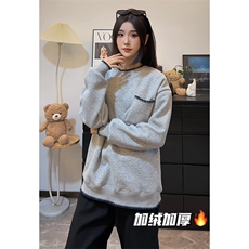 灰色加绒
