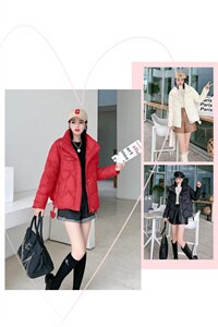 [现货]小香风羽绒服，，三色，四个尺码，女装羽绒服，依柏璐