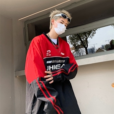 设计感复古速干防晒长袖T恤男女宽松休闲薄款上衣W113，男装T恤，星座1116A-1（原606A）