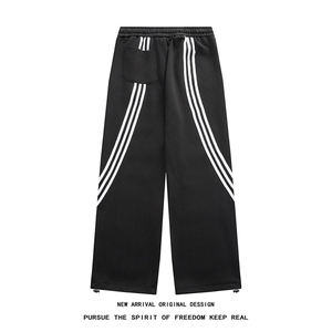 K126/P50春装新款现货高品质华棉休闲裤男运动裤卫裤大码宽松裤子图片