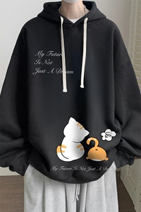 连帽卫衣男大码运动服帽衫外套WY2357-P35图片