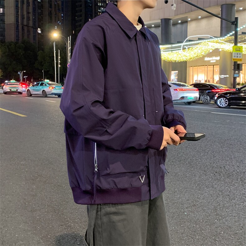 美式复古工装夹克男春秋季潮牌高街vibe外套A406JK3510特P70,男装夹克,星座309（原A406）