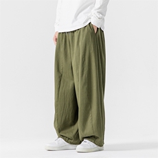 秋冬新款大码日系工装休闲裤宽松垂感阔腿裤风潮K269/P65，男装工装外套，钱塘713