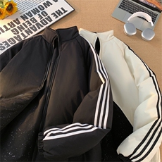 MY189/P95双面穿棉服冬季新款两面穿满天星棉衣宽松百搭加厚棉袄，男装棉衣，电商基地A050