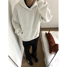 抖音得物高品质二开秋冬美式高街重磅结构辑明线连帽卫衣外套W75，女装短外套，电商A486