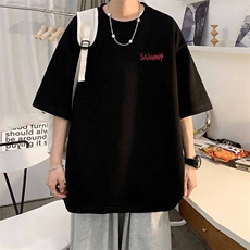 抖音得物二开现货220克夏装重磅美式高街宽松短袖t恤MT269，男装T恤，电商A486-1