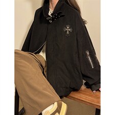 主推春季新款宽松/大码外套夹克XZ102B-1-JK902-P85，男装夹克，星座102B-1