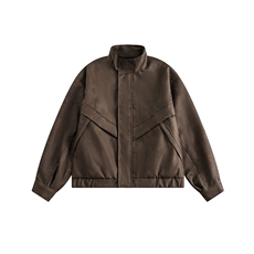 2025秋款立领pu皮衣--5306，男装夹克，电商S012（CATTEE）