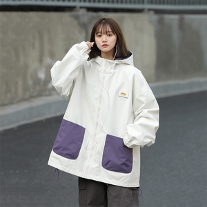 2024春季新款现货户外双面穿立领夹克男 冲锋衣外套JK902 -P80图片