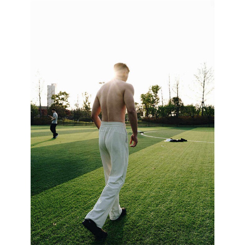 自产现货！GTAL美式冰皮西裤薄款色凉感休闲裤1005-DDK05-P48，男装皮裤，星座1005