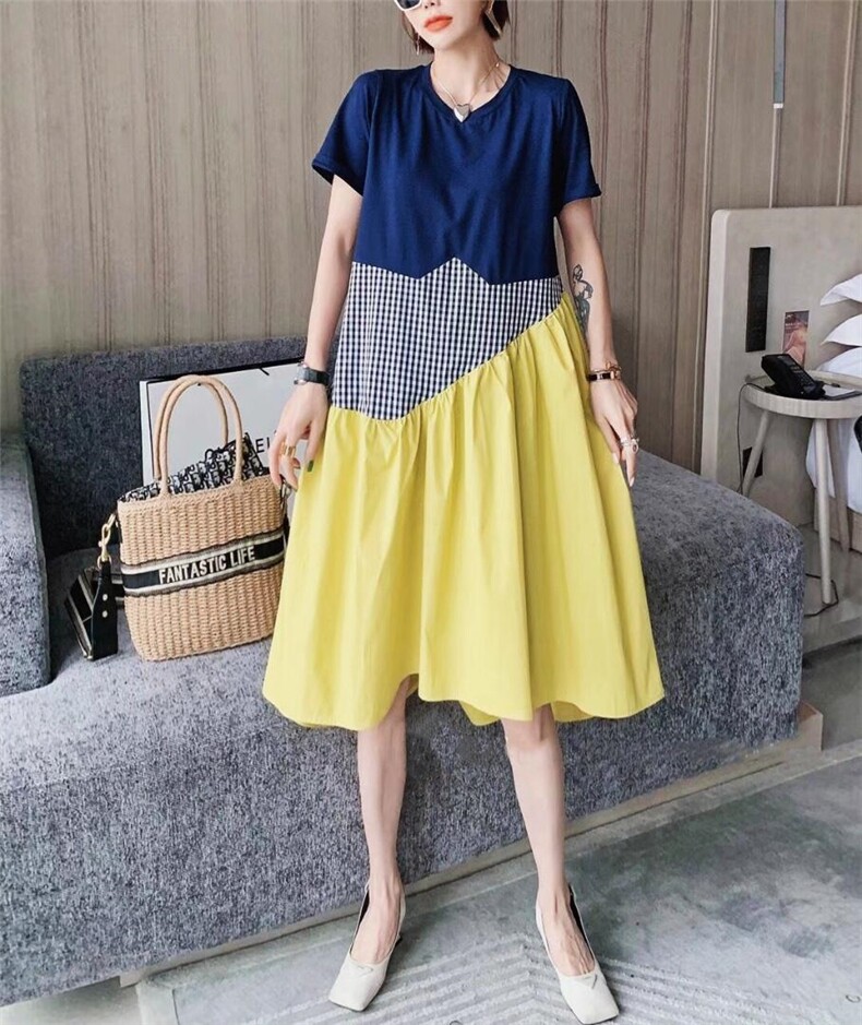 夏季连衣裙，女装连衣裙，曼希野