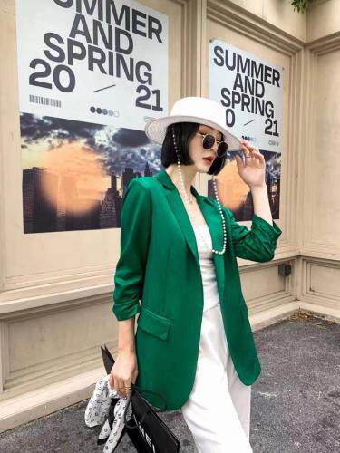 现货秋季新品铜氨西装，女装西装，洲忆家