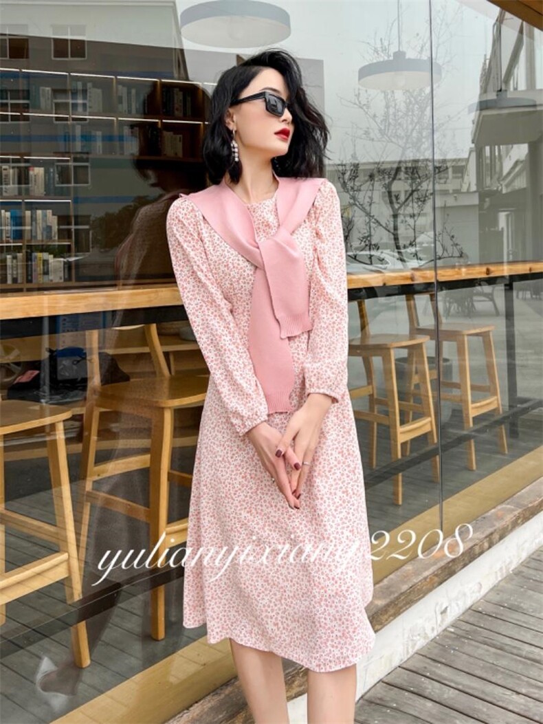 披肩连衣裙，女装连衣裙，雨恋依香(1F)