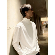 半高领打底衫男女秋冬cleanfit长袖t恤内搭卫衣L67933-p26加绒35，男装T恤，星座1008