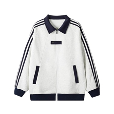 棒球服港风痞帅夹克男士春秋季潮牌宽松百搭衣服ins休闲情侣外套，男装夹克，星座1210-1