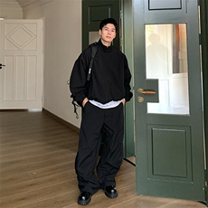 2025美式潮牌廓形宽松风衣外套夹克高品质街头痞帅简约款外衣，男装夹克，星座506A
