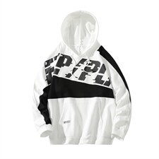 7XL-M大码连帽卫衣男2023春季新款潮胖子宽松套头上衣加肥加大码，男装卫衣，钱塘717(原712)