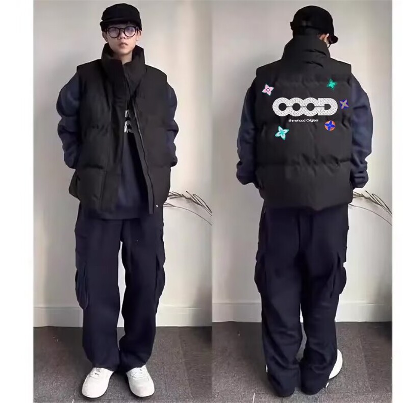 1506/QA2140/P56街头黑色俄式双帽卫衣男款秋冬设计感,男装卫衣,星座1506