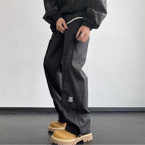 抖音品质秋季新款机能户外小标宽松冲锋裤B315-K24266-特p35控68图片