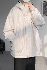 8XL-M冲锋衣外套男加棉加厚夹克秋冬户外登山服JK1313 薄P90控110图片