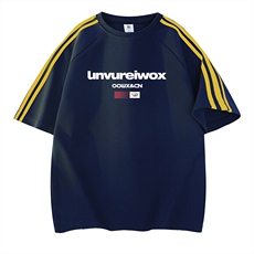 藏青拼黄织带