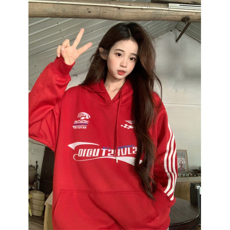 EE081-P65卫衣男女情侣薄款2024宽松印花外套连帽韩版上衣200斤,女装短外套,星座911-3