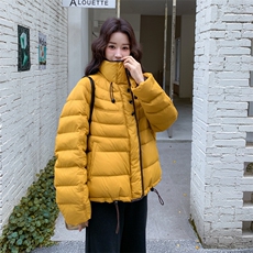 现货新款排骨款轻薄保暖休闲宽松女外套羽绒服，女装羽绒服，网红馆