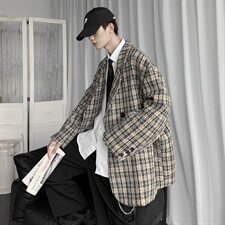 20年秋冬新款港风大码休闲西装外套DS-B293-B779，男装西服，电商A306