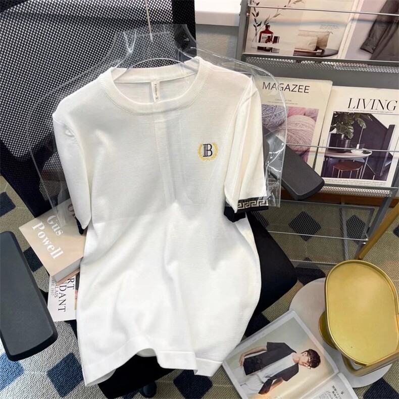 男圆领冰丝短袖半袖针织衫宽松外套Y3335P38,男装针织衫/毛衣,星座1116-2