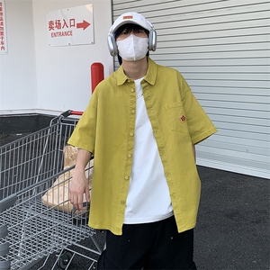 特P45 无差价新款时尚夏款休闲衬衫-UF3C2075 港风图片