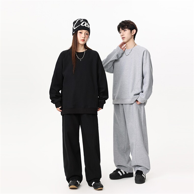 311B-1-9252-P53控108秋季新款休闲卫衣运动情侣套装,男装休闲套装,星座311B-1