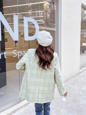 高品质韩版格纹西装外套，女装西装，Balance Studio(2F)