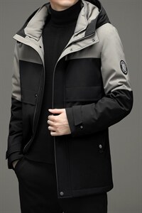 男装上衣厚款保暖连帽羽绒服中长款男士外套休闲冬季ZG2918-P360,男装羽绒服,电商B212（原钱塘6029）