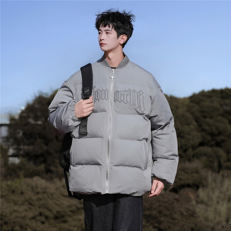 高品质23/冬季美式立体绣棒球服棉衣XMY2311-P115控158抖音控178,男装棉衣,电商B370