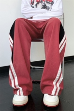 美式复古街舞运动裤男垂感休闲阔腿裤拖地裤子XZ514-2-K1558-P63，女装休闲裤，星座514-2(原B239)