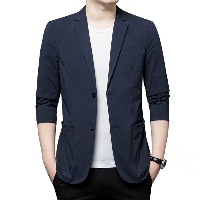 A332705春秋款男士西服薄款轻便外套简约男装P170,男装西服,电商B360