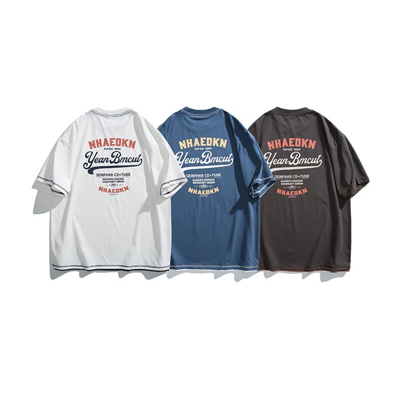 2025夏季新款潮牌日系男装T恤T1058，男装T恤，电商A101（原外27）