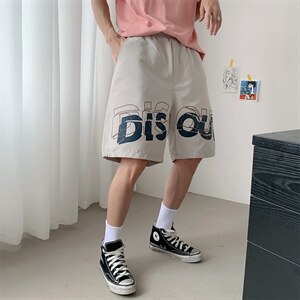 【】A003-HK7187-P35夏装新款字母印花时尚短裤图片