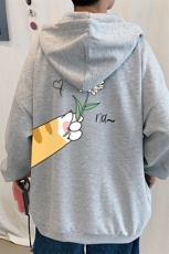 KS21265-P38连帽开衫卫衣男运动外套大码班服，男装卫衣，电商A040